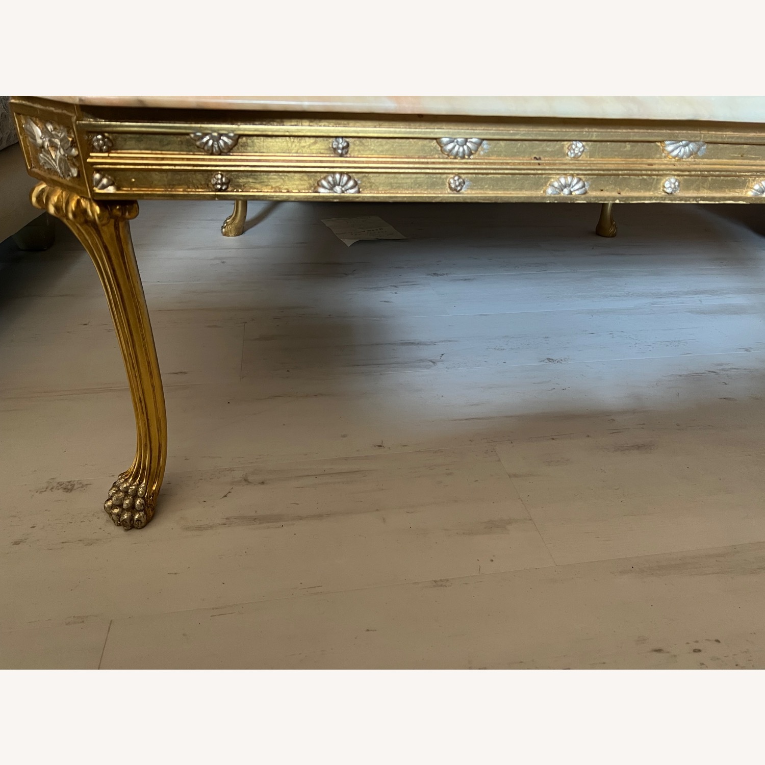 Vintage Marble Coffee Table - image-8