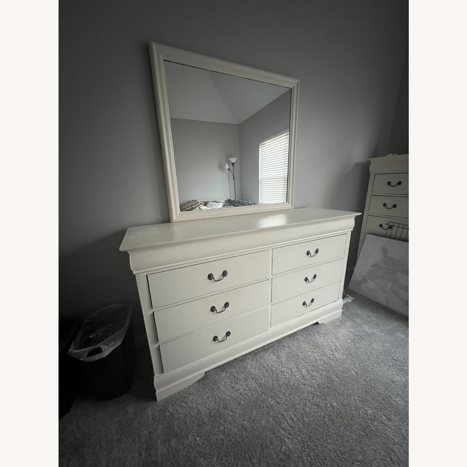 Off White Dresser - image-2