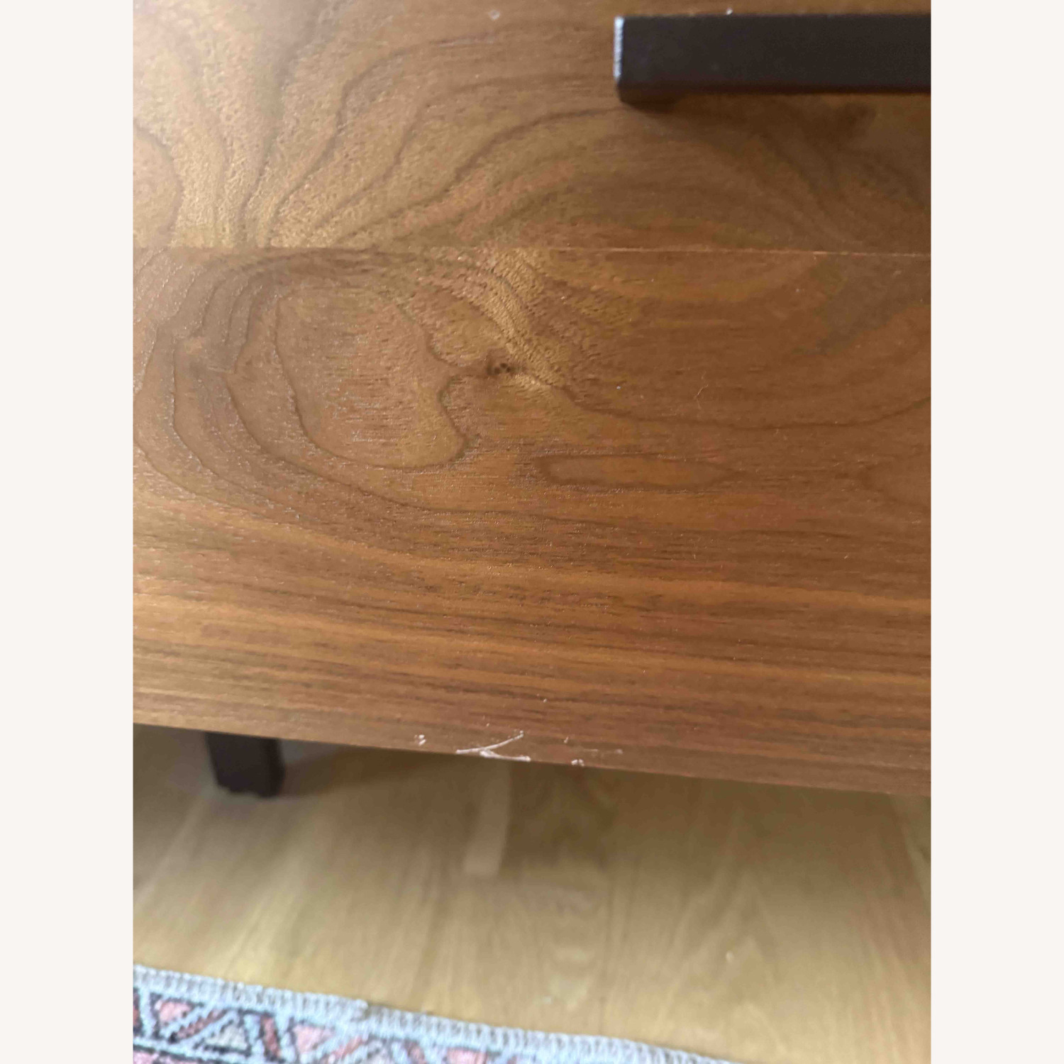 CB2 Helix 96" Walnut Bookcase with 2 Drawers - image-6