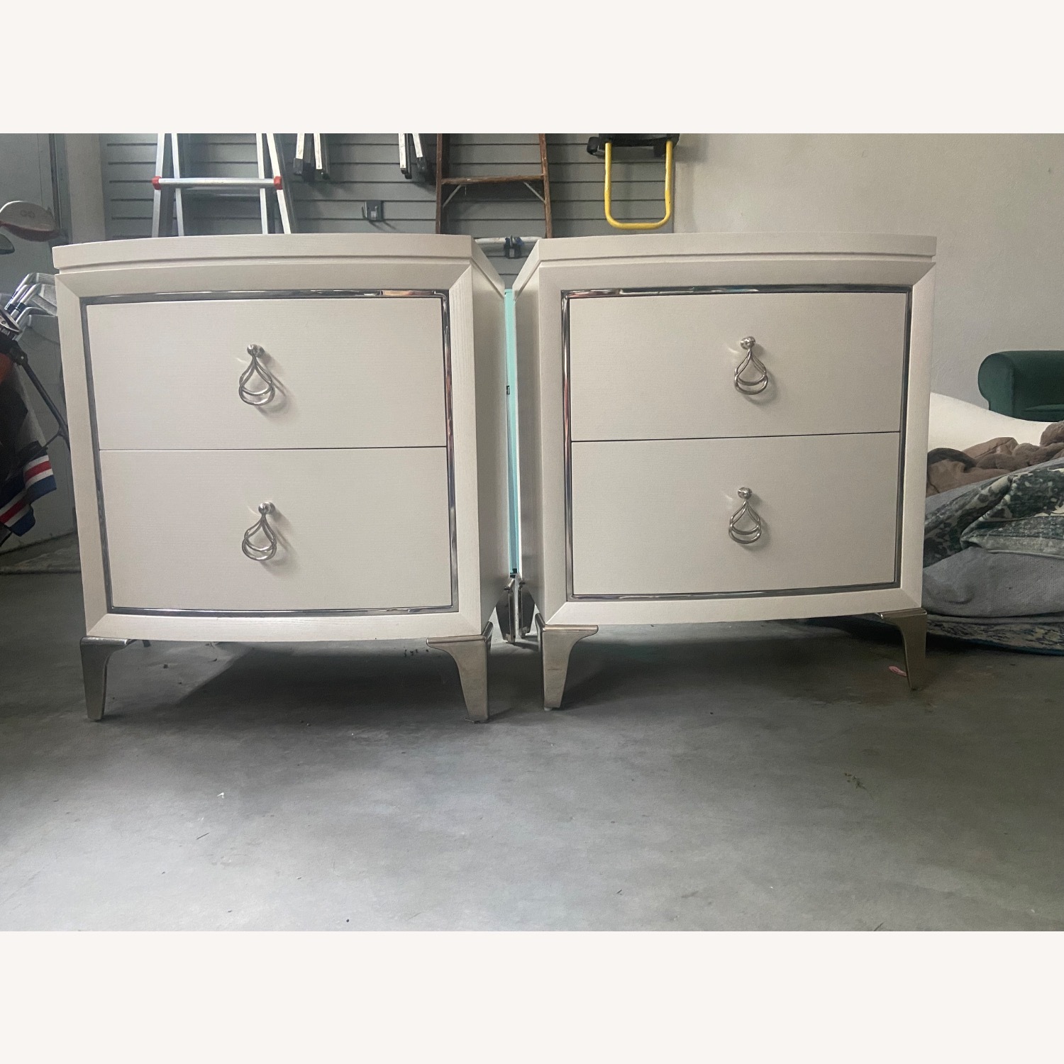 Pair of Bernhardt Calista Nightstands - image-1