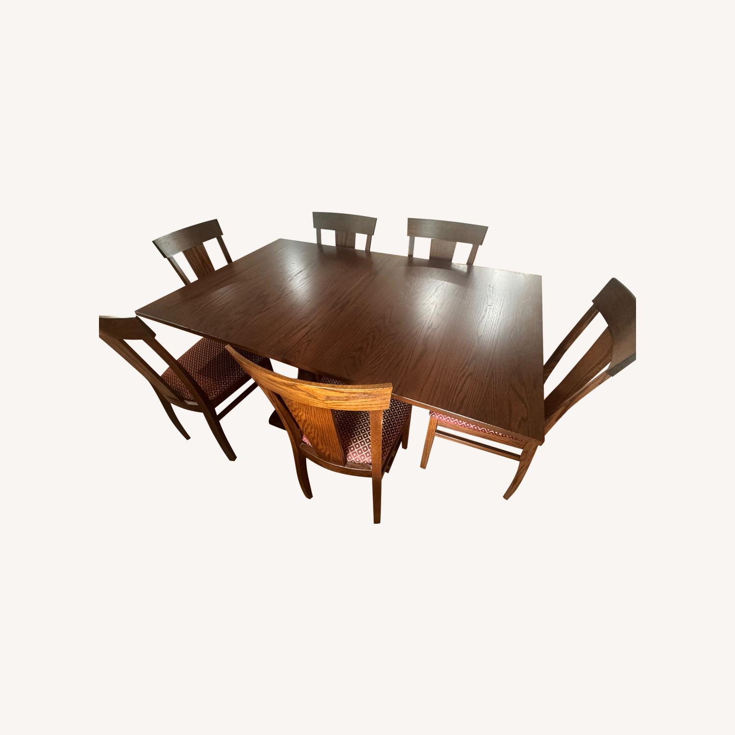 Extendable Amish Dining Table - image-0