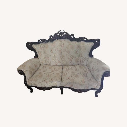 Used Charming Vintage Floral Loveseat for sale on AptDeco