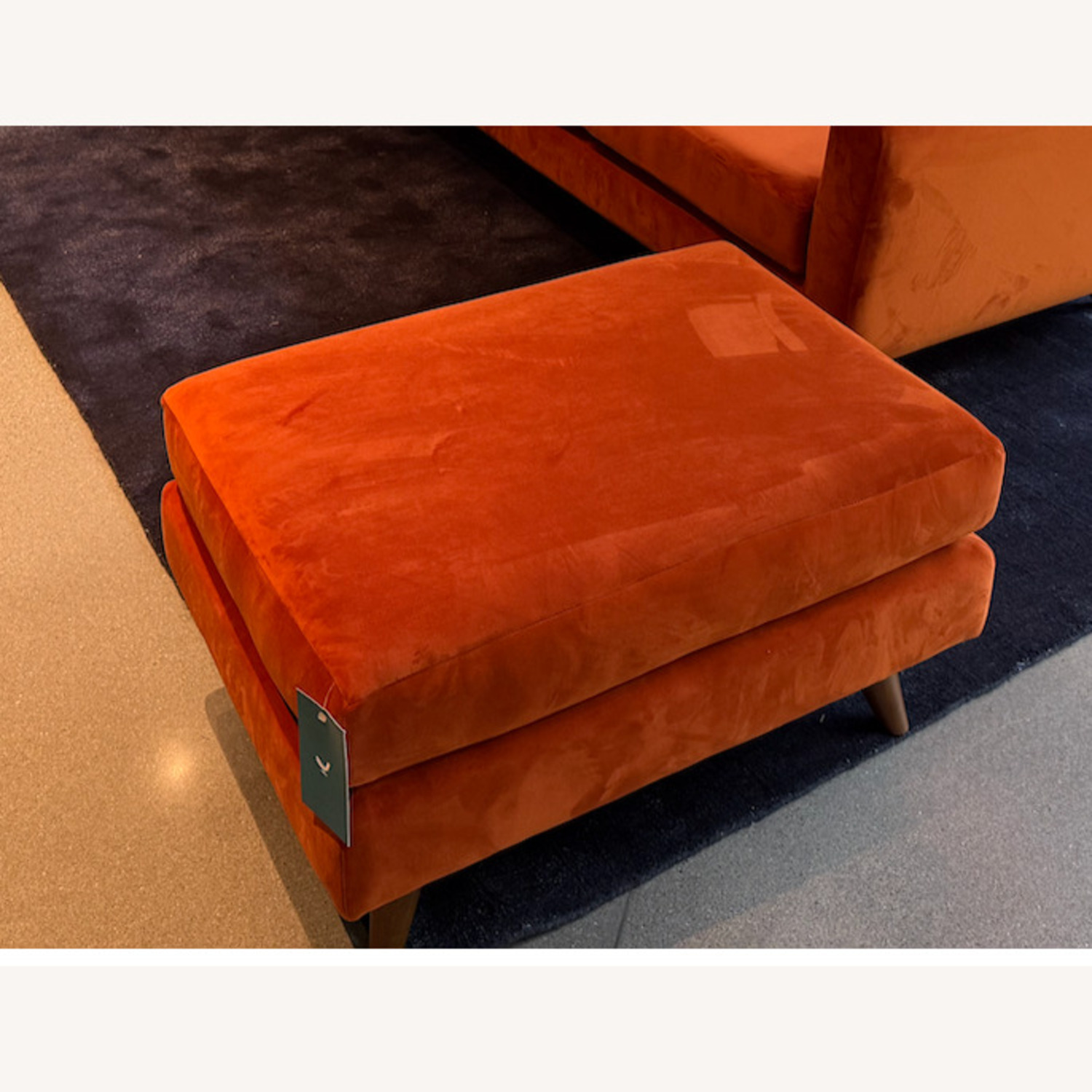 Joybird Hughes MCM Ottoman - image-2