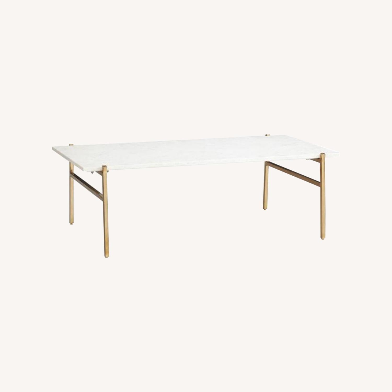 CB2 Marble Slab Coffee Table  - image-8
