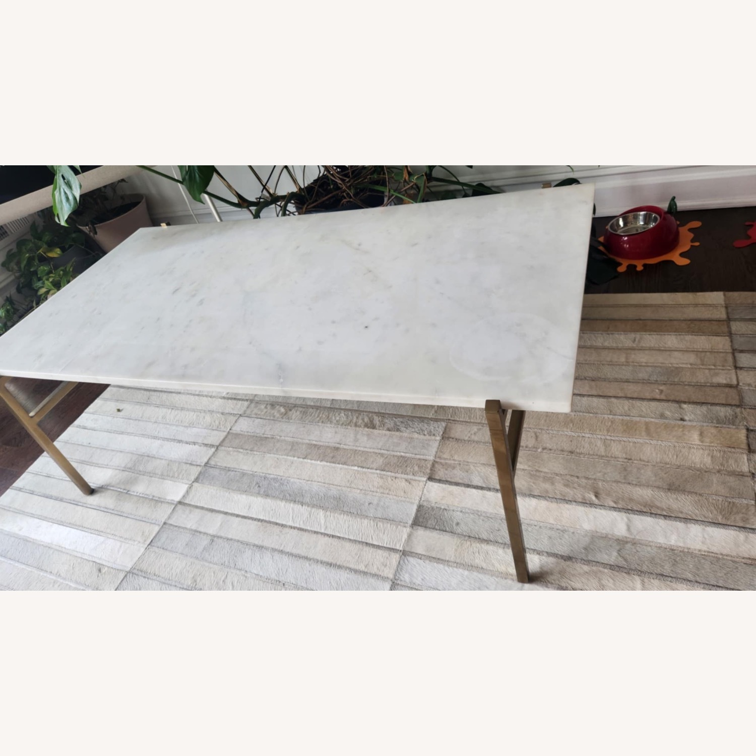 CB2 Marble Slab Coffee Table  - image-4