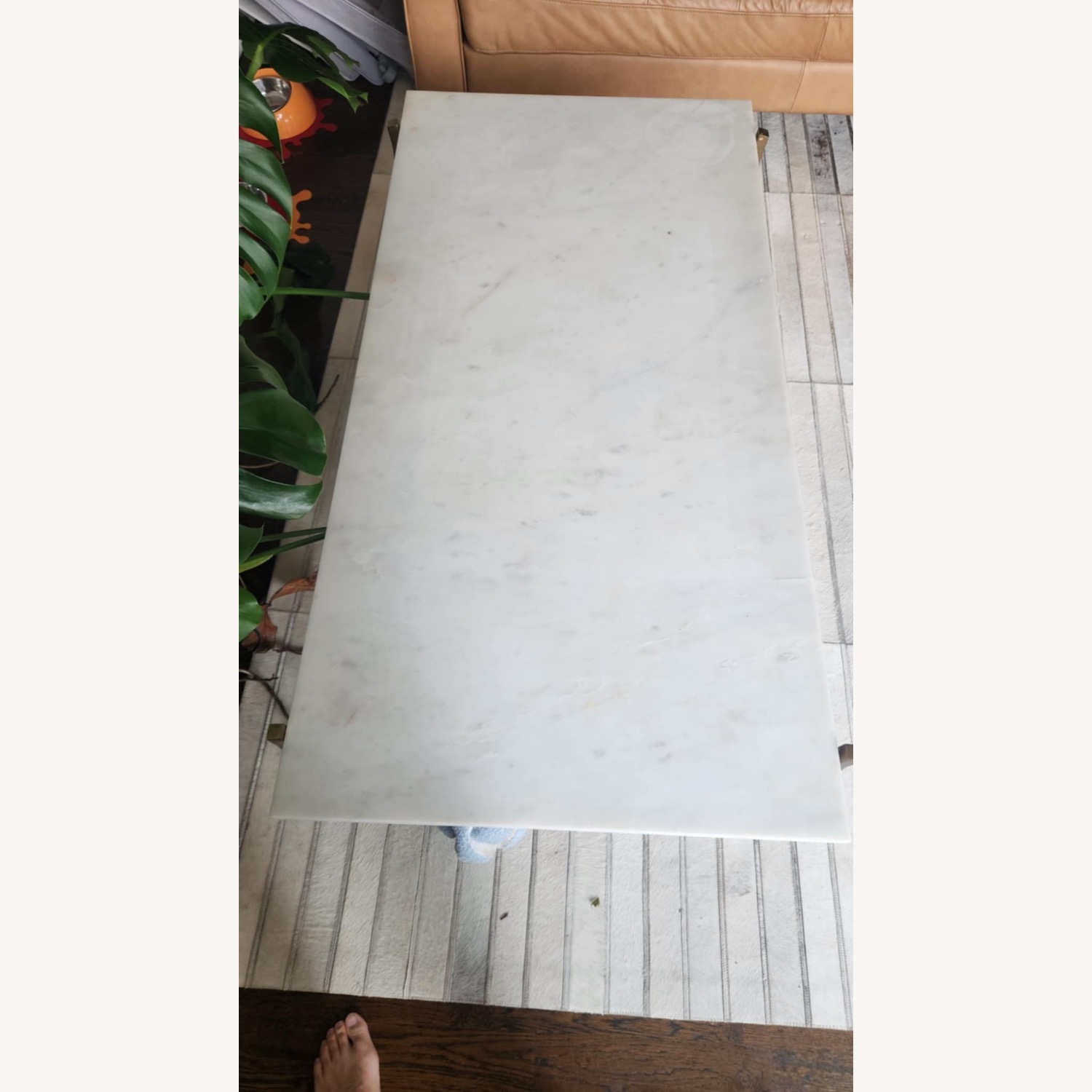 CB2 Marble Slab Coffee Table  - image-6