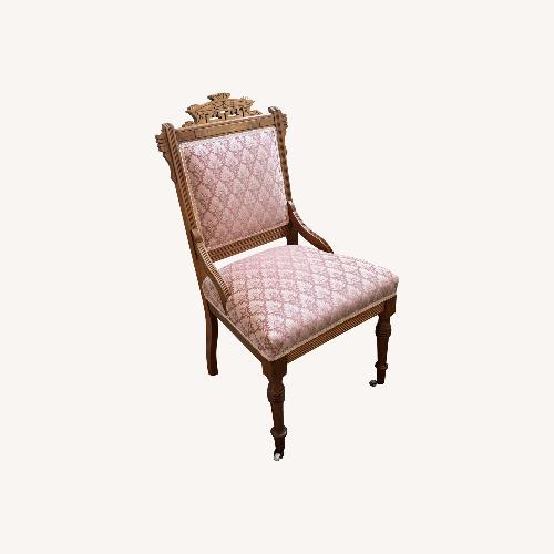 Used Antique East Lake Ladies Desk Chair with Castors for sale on AptDeco
