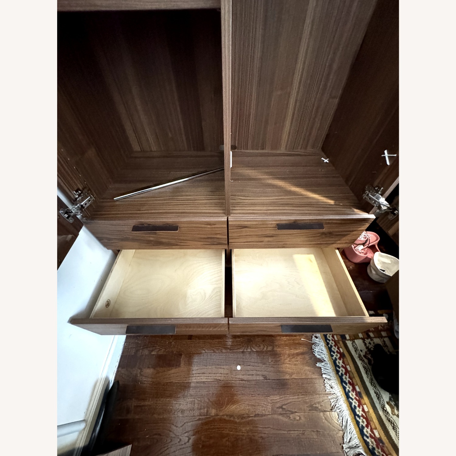 Blu Dot Shale Walnut Wardrobe - image-4