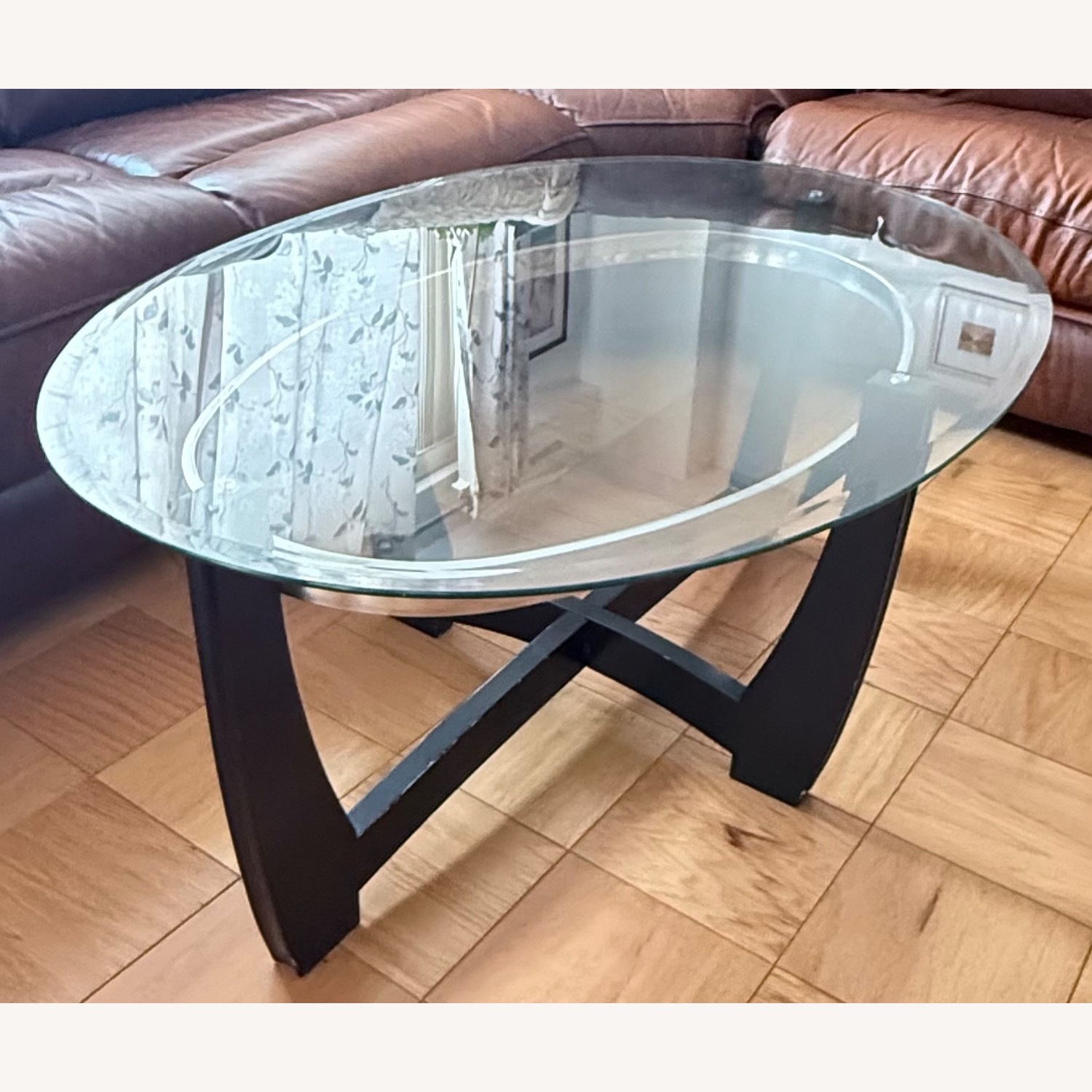 Bob's Discount Matinee Glass Coffee Table  - image-3
