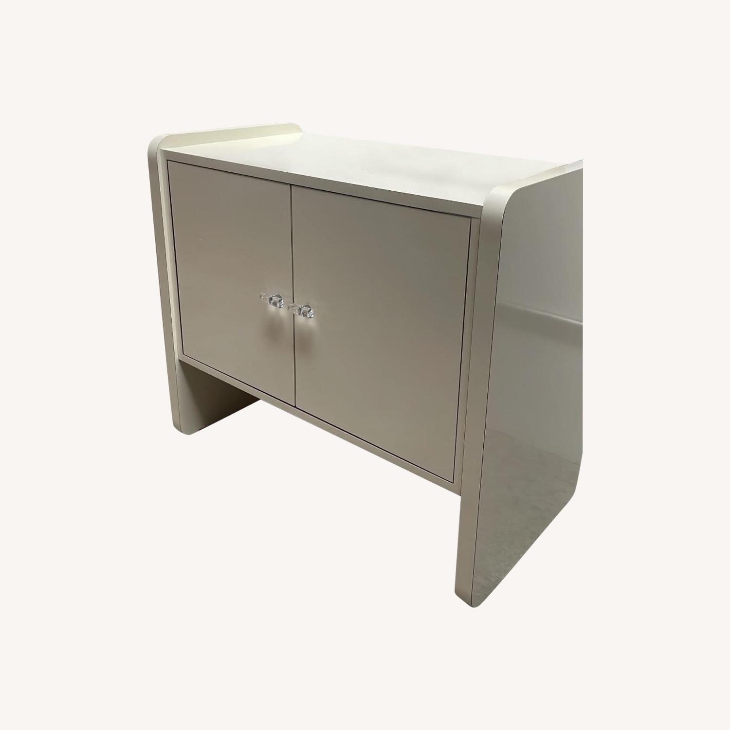 Vintage Cream Nightstands - image-0