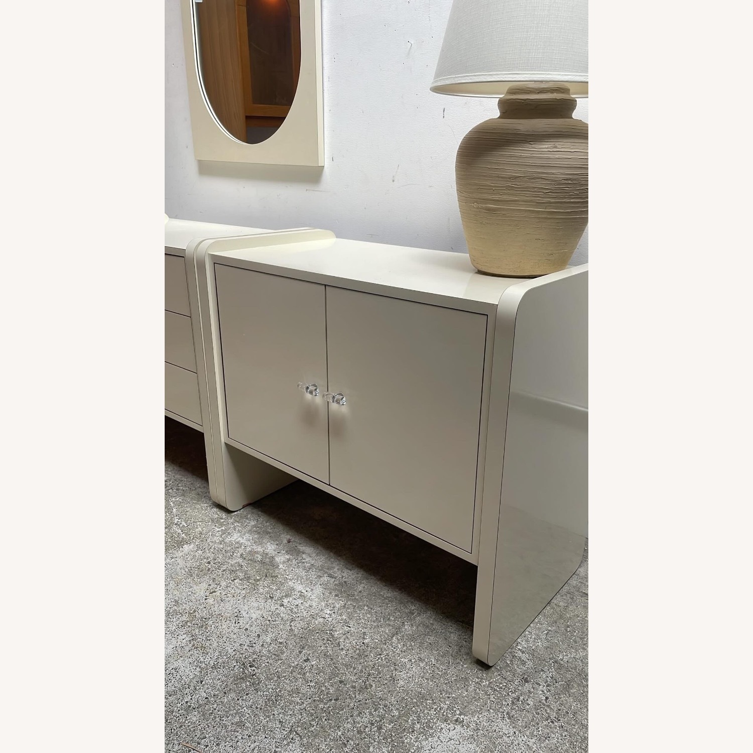 Vintage Cream Nightstands - image-3