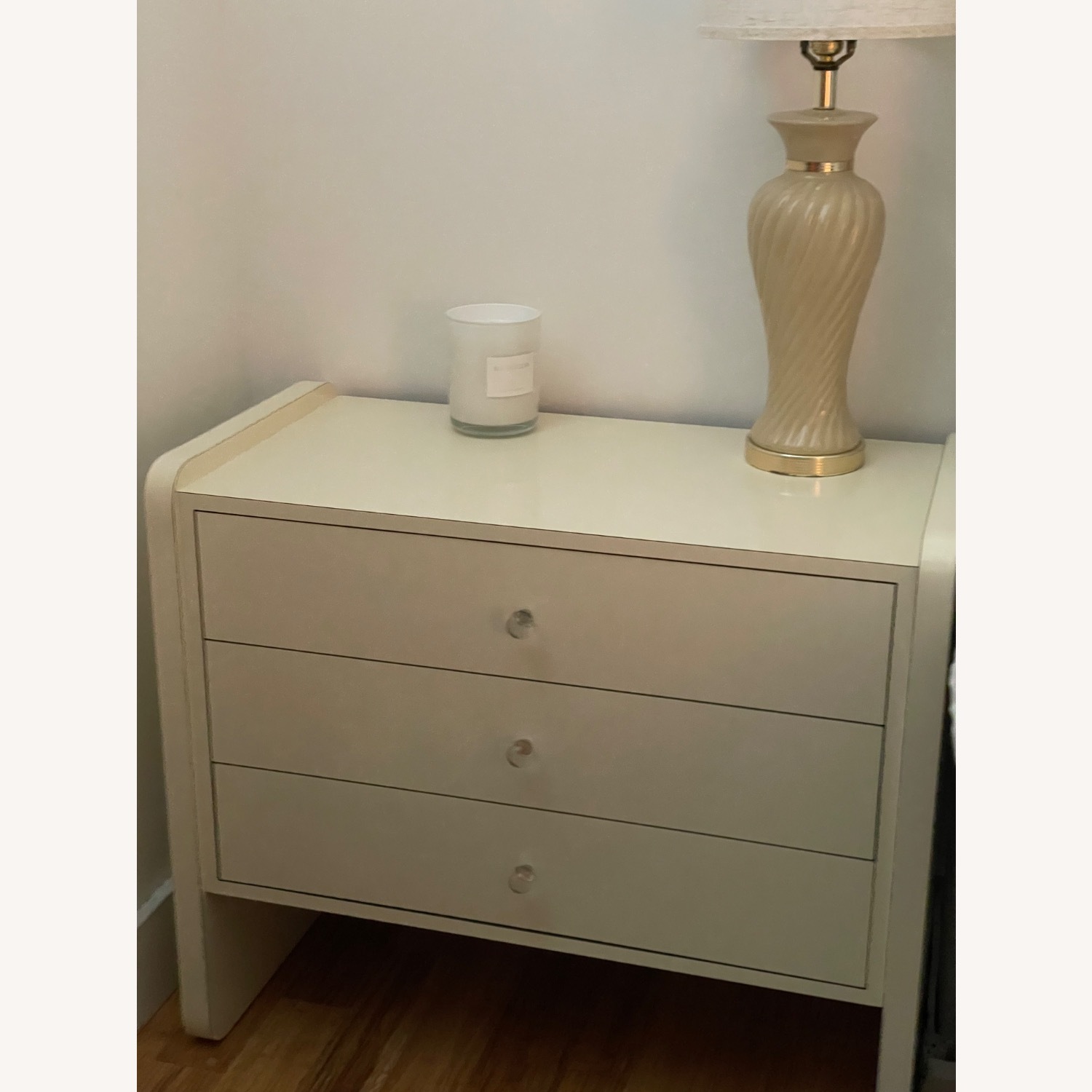 Vintage Cream Nightstands - image-5