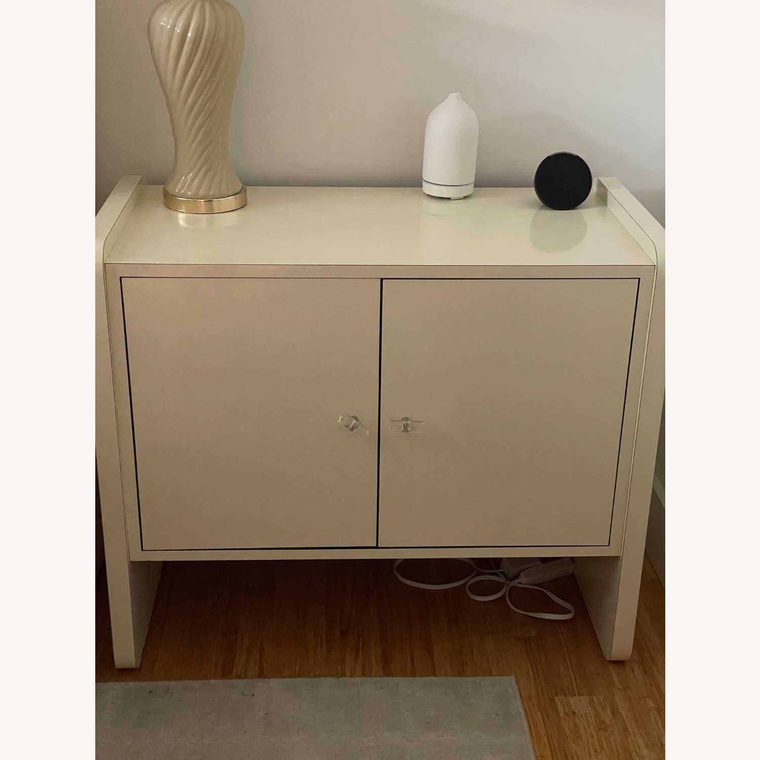 Vintage Cream Nightstands - image-6