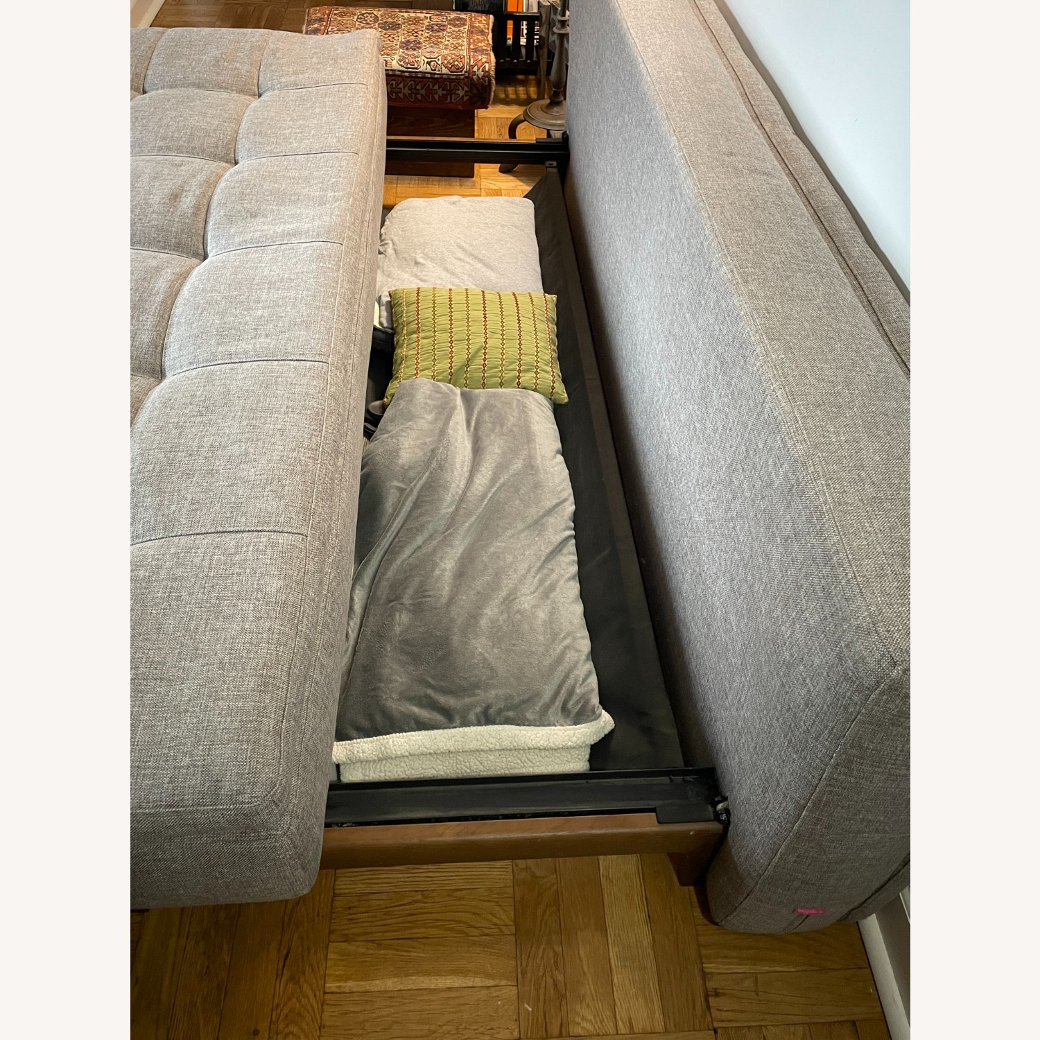 Convertible Sleeper Sofa with Storage Sling - image-10
