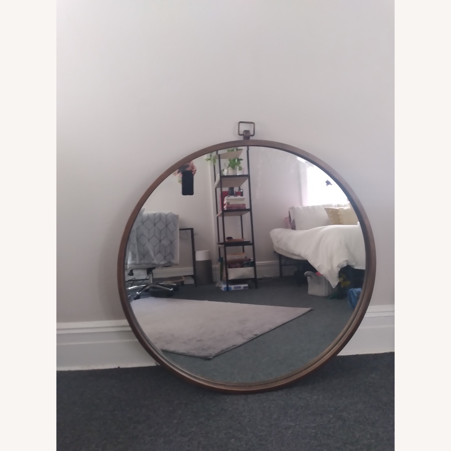 Bassett Quinn Bronze Circular Mirror - image-3