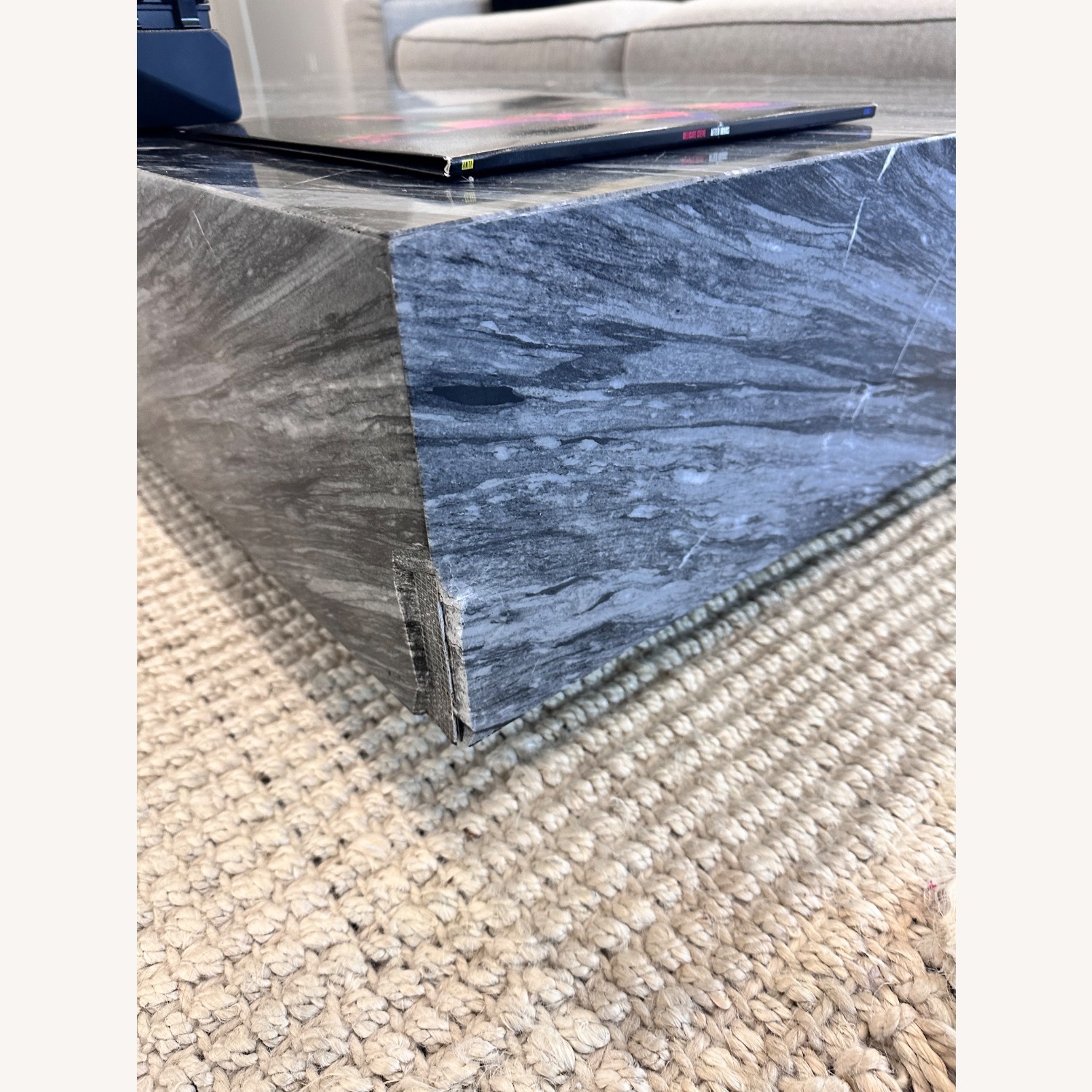 Crate and Barrel Enyo Marble Coffee Table   - image-5