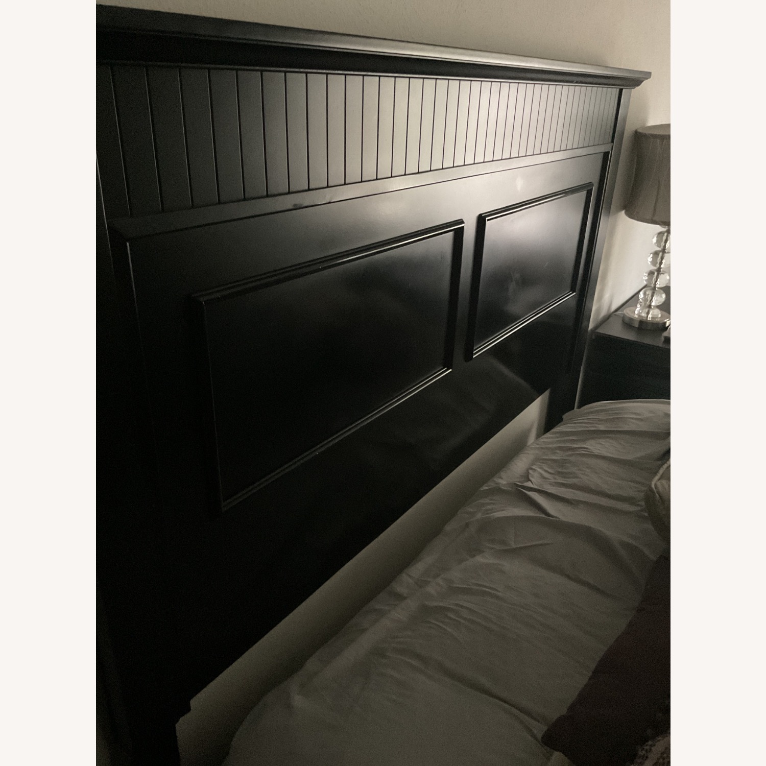 Raymour and Flanigan Queen Bed Frame Black - image-3