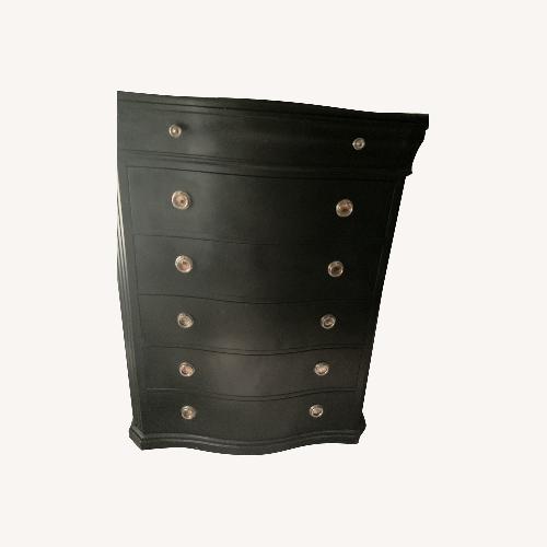 Used Raymour and Flanigan Black Dresser for sale on AptDeco