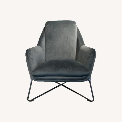 Used Wayfair Hokku Designs Affinity Upholstered Accent Chair  for sale on AptDeco
