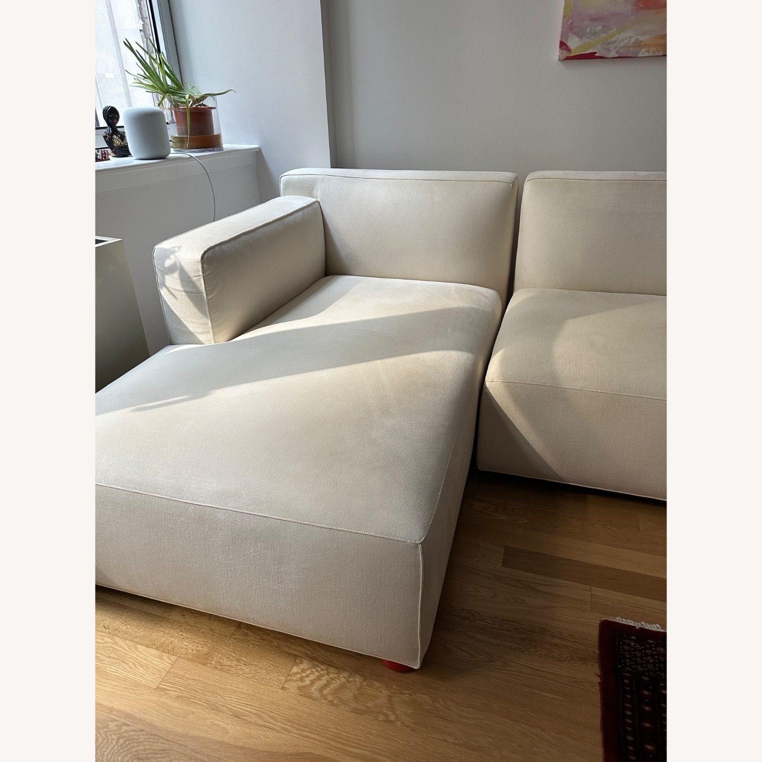 Knoll Asymmetric Chaise Sofa - image-5