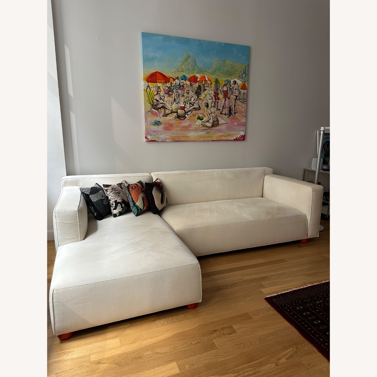 Knoll Asymmetric Chaise Sofa - image-39