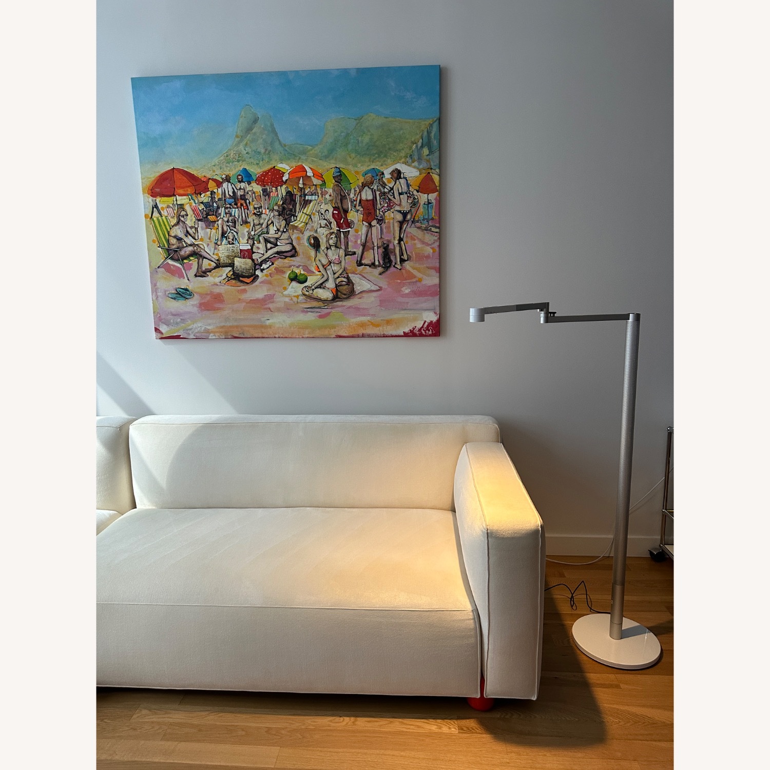 Knoll Asymmetric Chaise Sofa - image-22