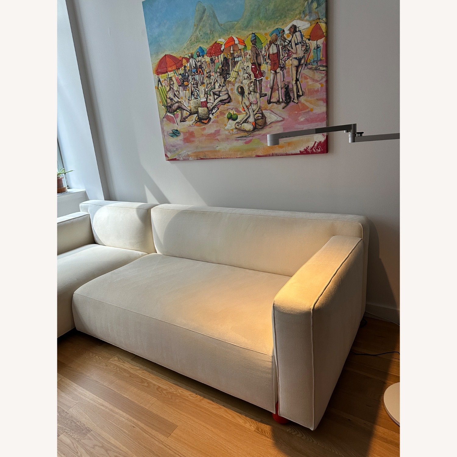 Knoll Asymmetric Chaise Sofa - image-24