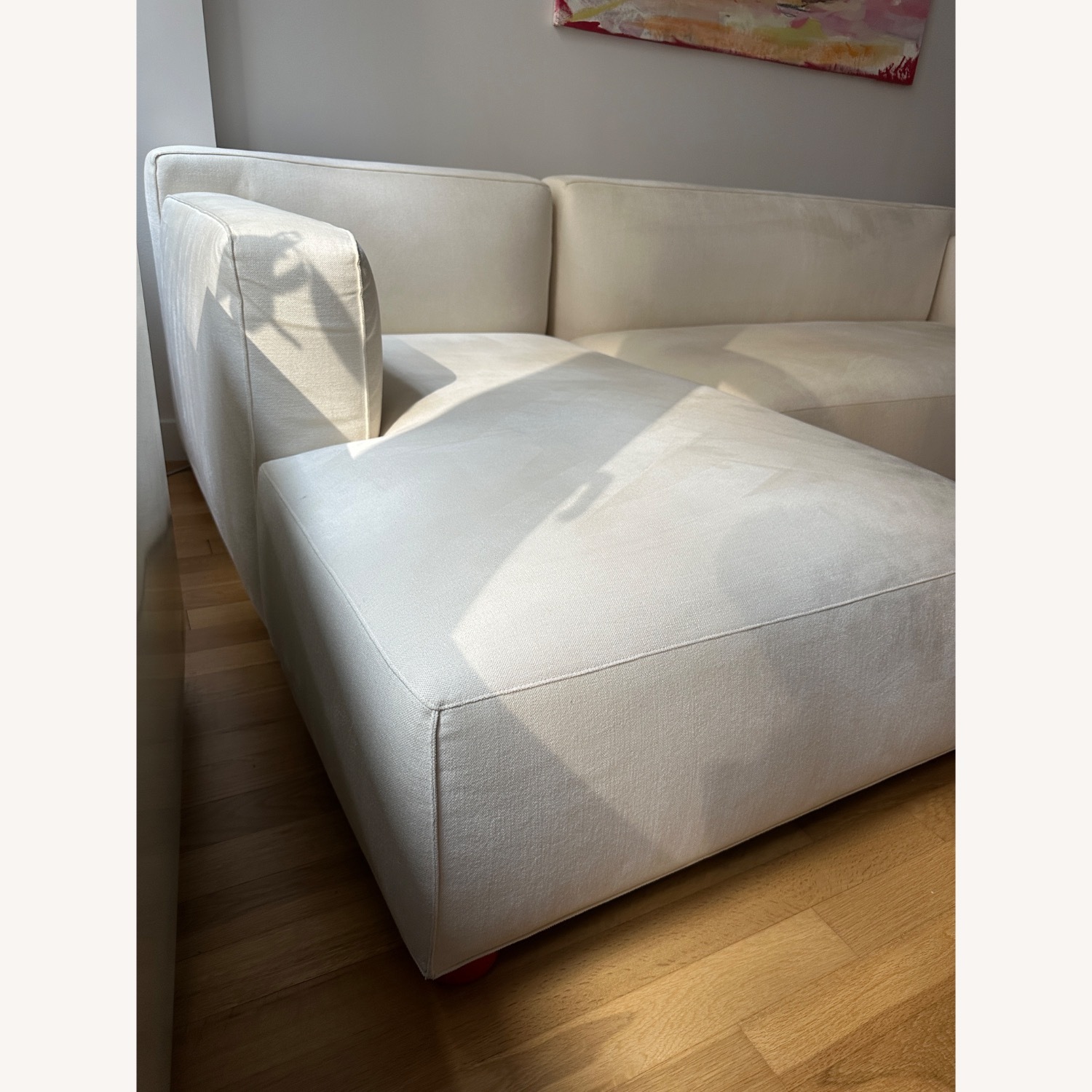Knoll Asymmetric Chaise Sofa - image-6