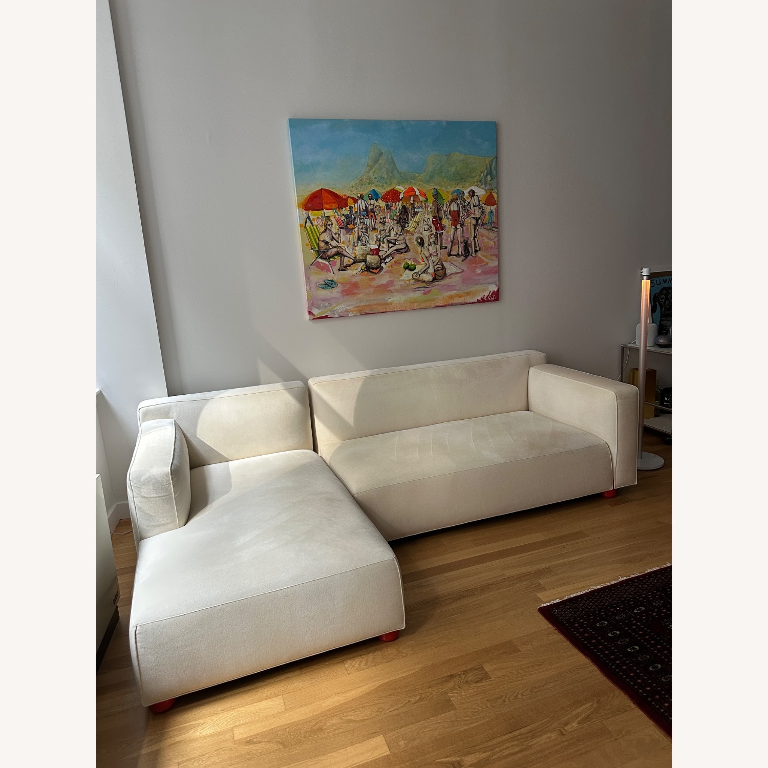 Knoll Asymmetric Chaise Sofa - image-2