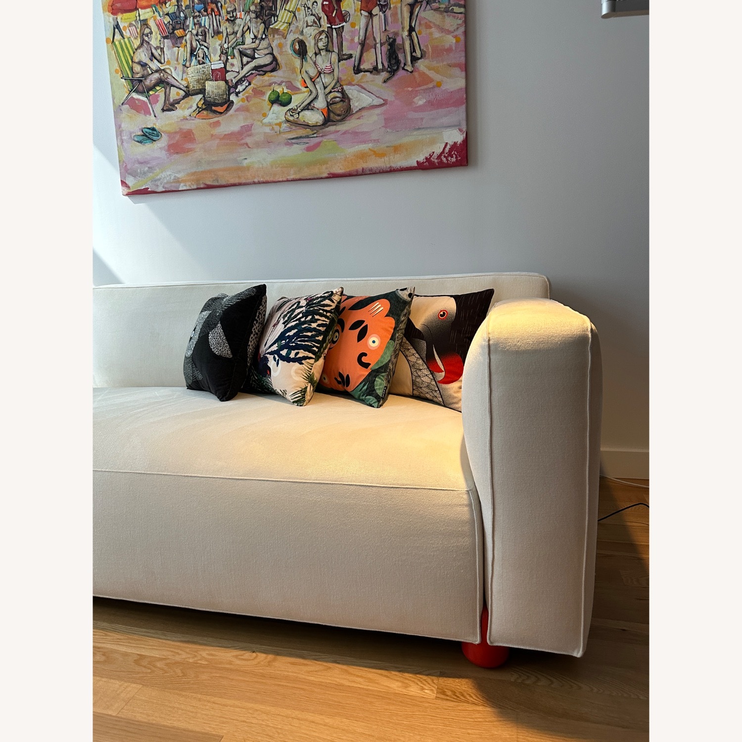 Knoll Asymmetric Chaise Sofa - image-33