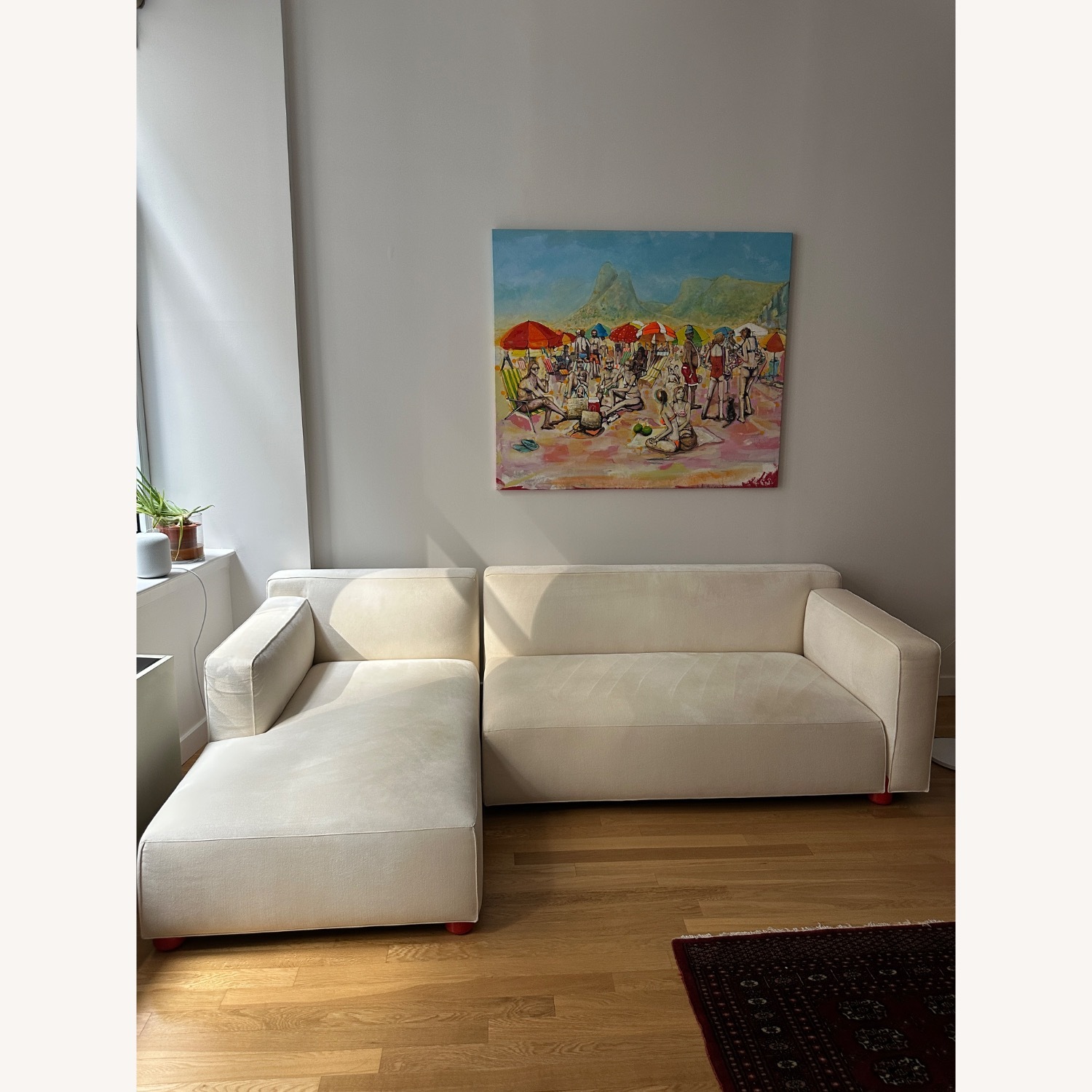 Knoll Asymmetric Chaise Sofa - image-19