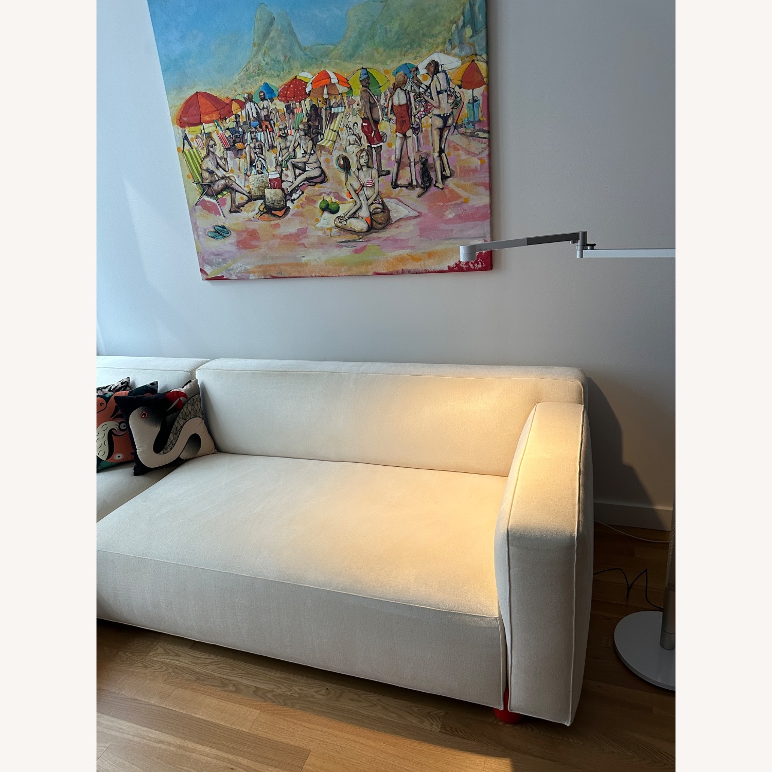 Knoll Asymmetric Chaise Sofa - image-44