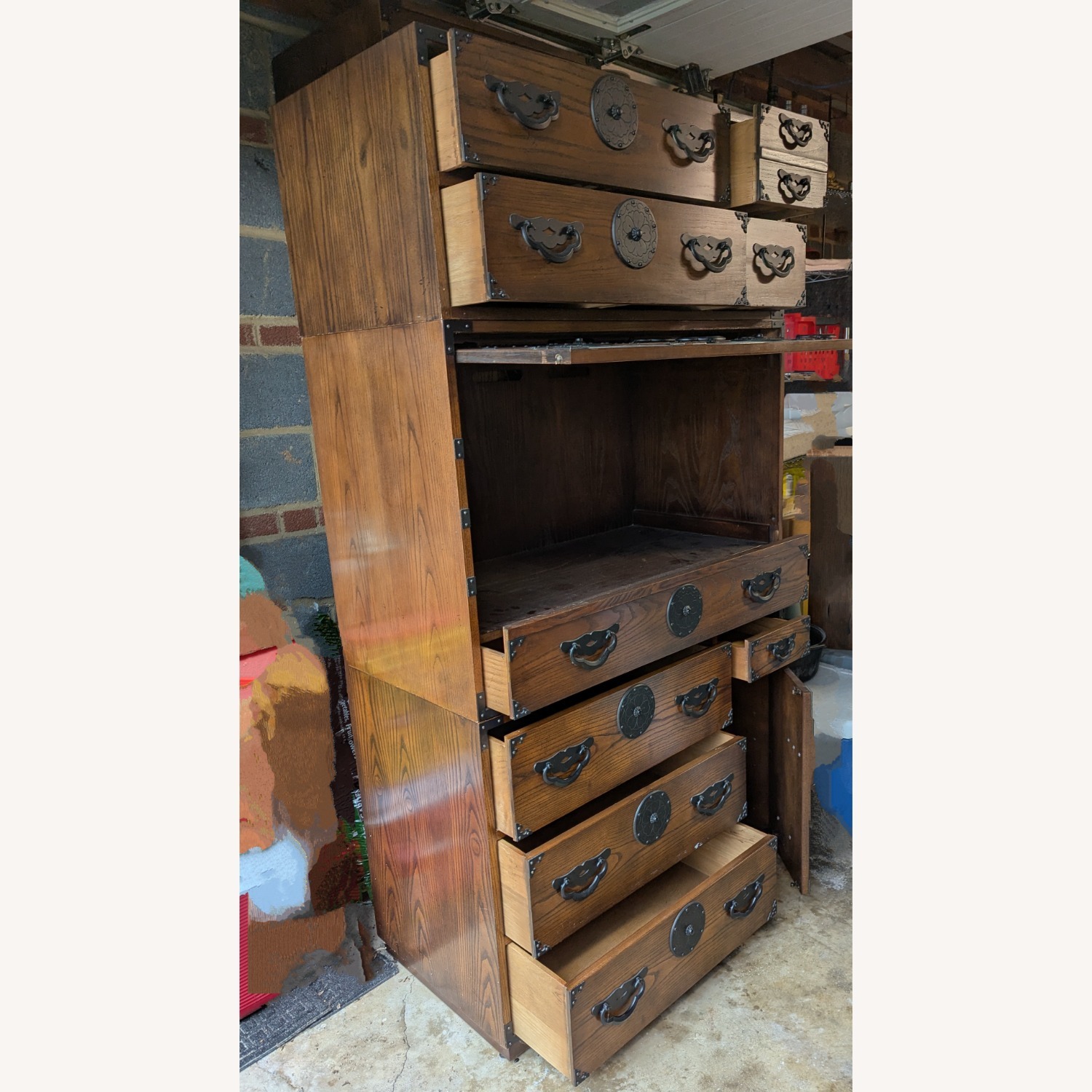 Baker Japanese Tansu Vintage - image-4