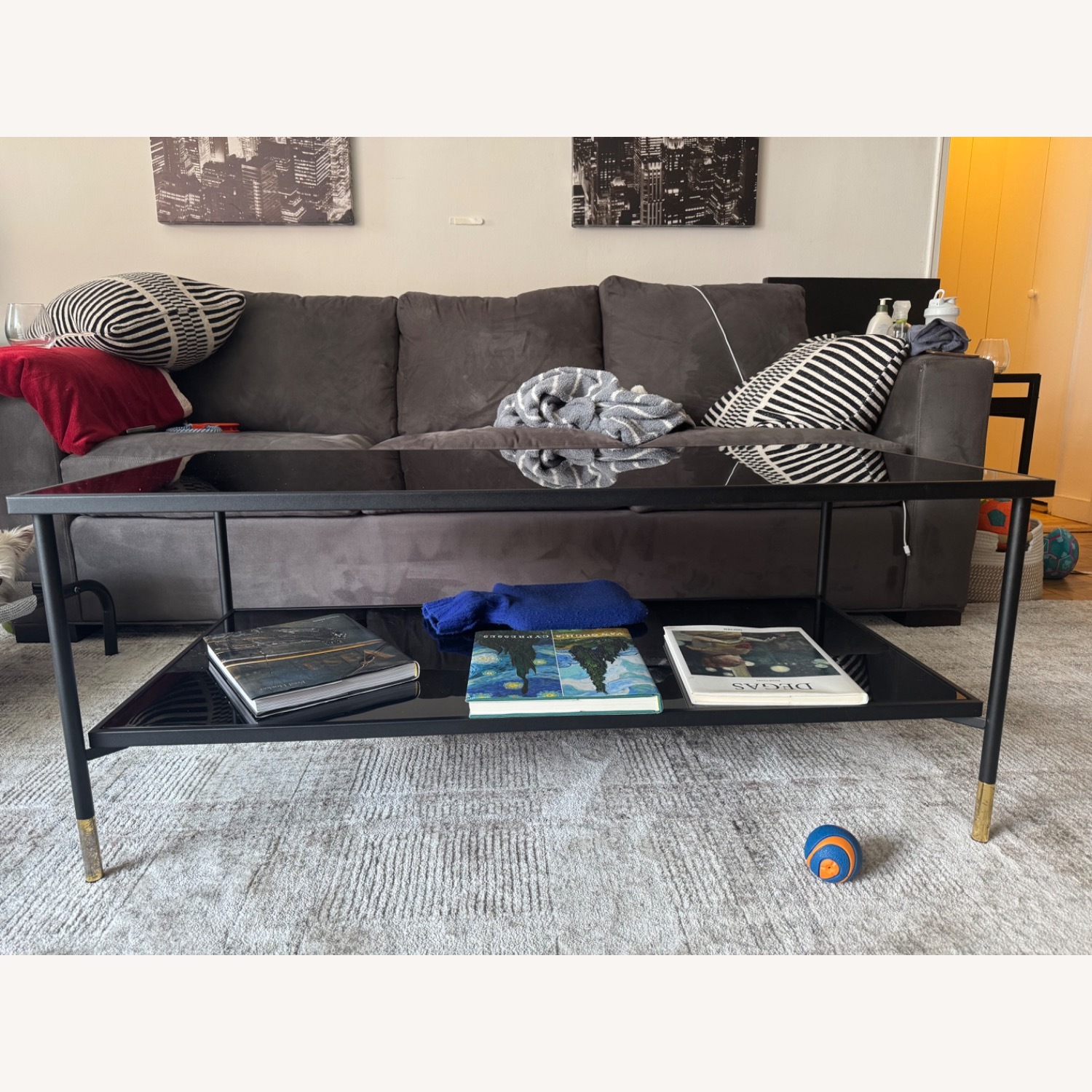 ÄSPERÖD コーヒーテーブル ブラック 96×58 cm ÄSPERÖD coffee table