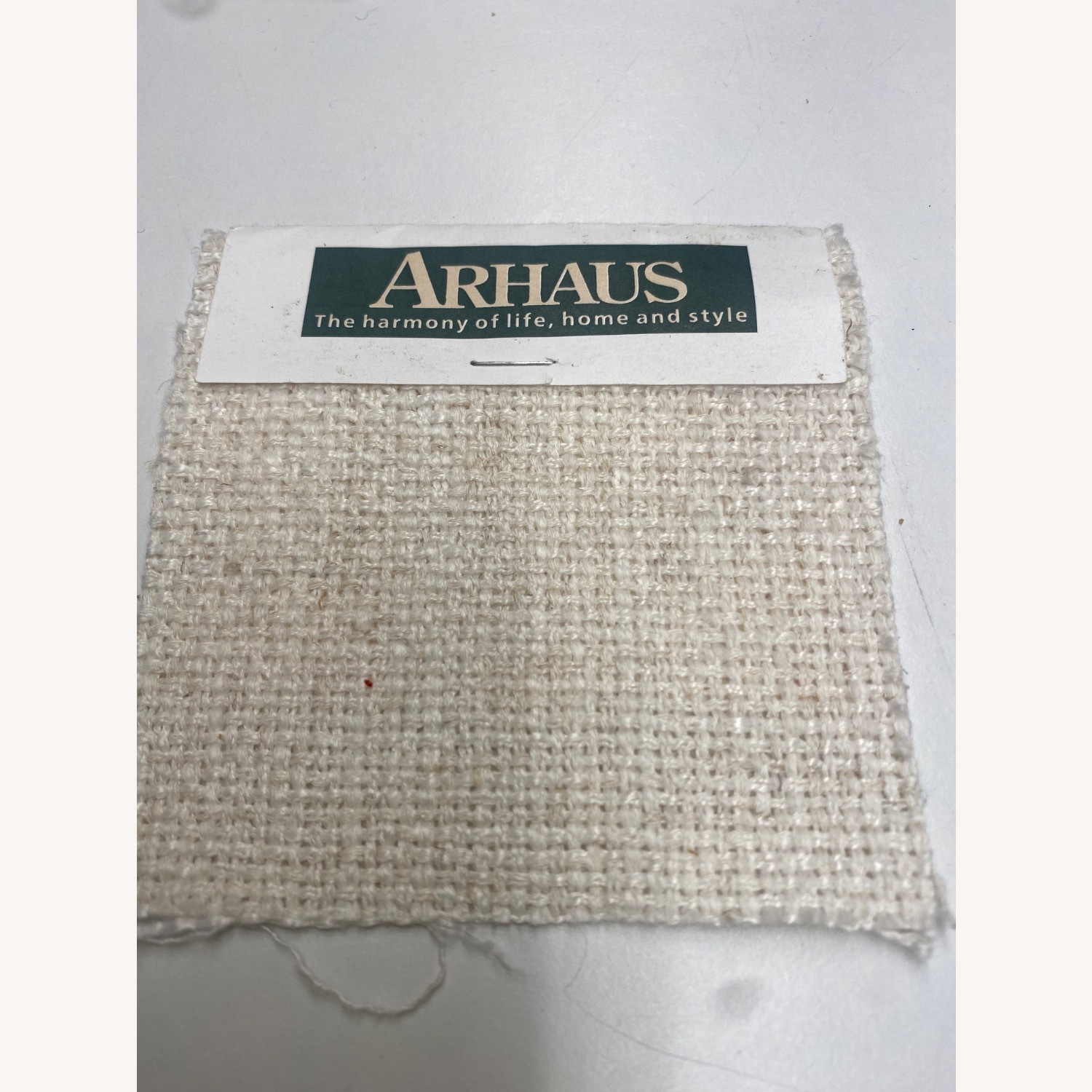 Arhaus Ivory 3-Seater Sofa and Ottoman - image-16