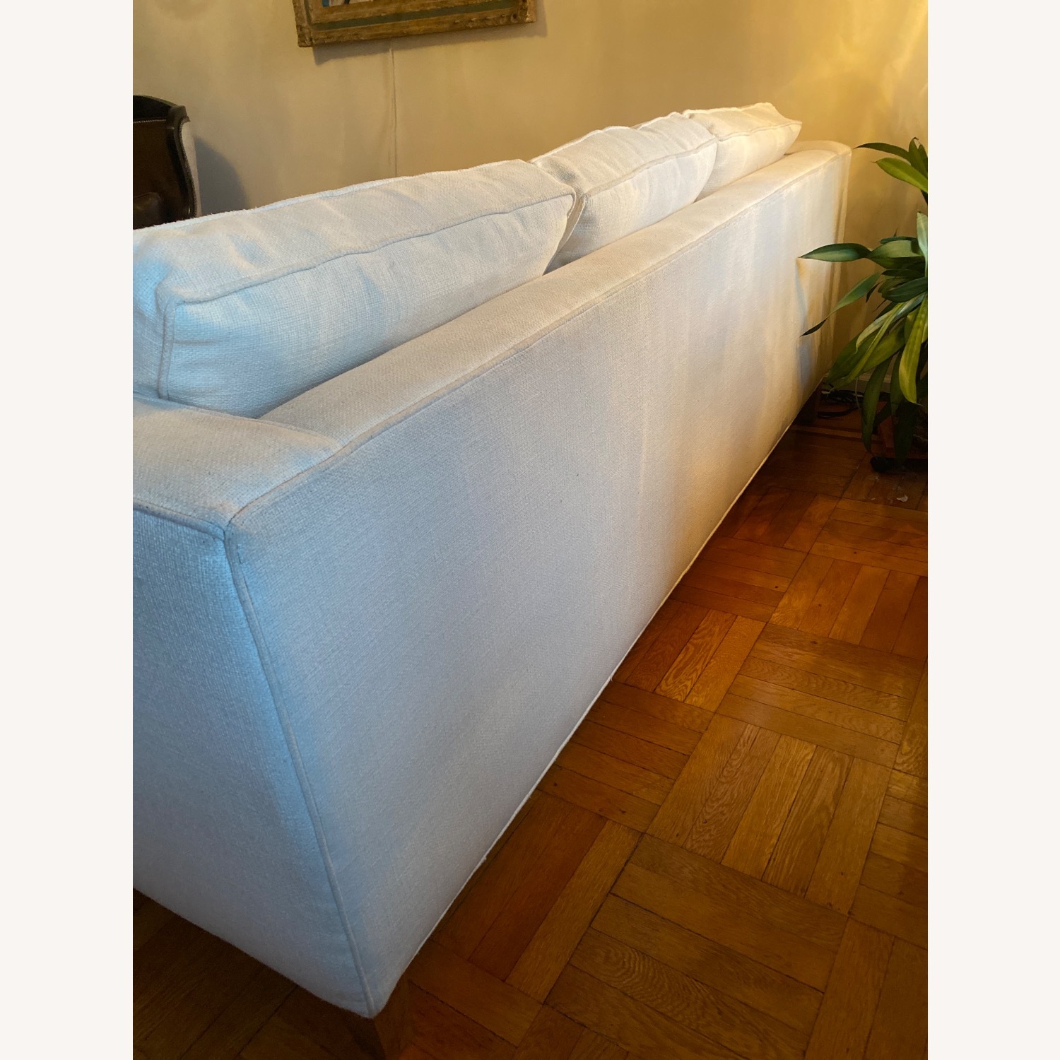 Arhaus Ivory 3-Seater Sofa and Ottoman - image-10