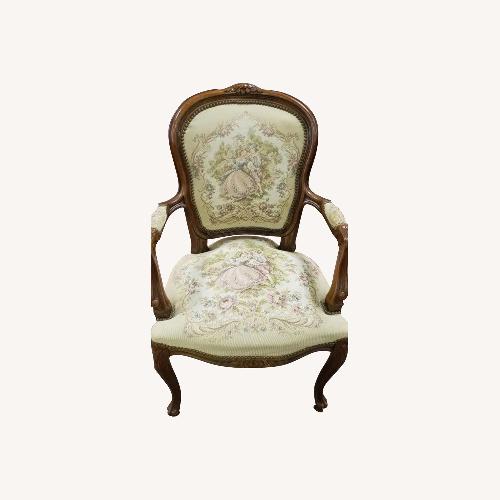 Used French Louis XV Chateau Doss Armchair for sale on AptDeco