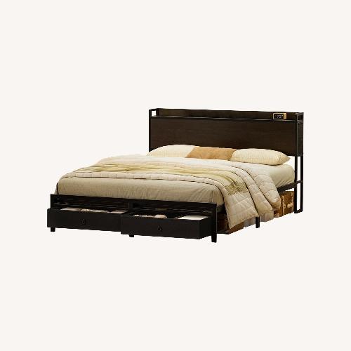 Used Wayfair 17 Stories Queen Bed for sale on AptDeco