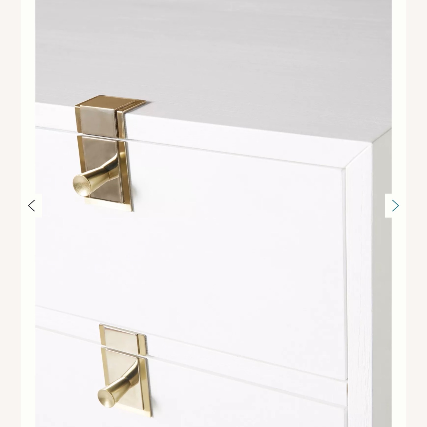 Anthropologie Ingram 7-Drawer Dresser White Wood - image-6