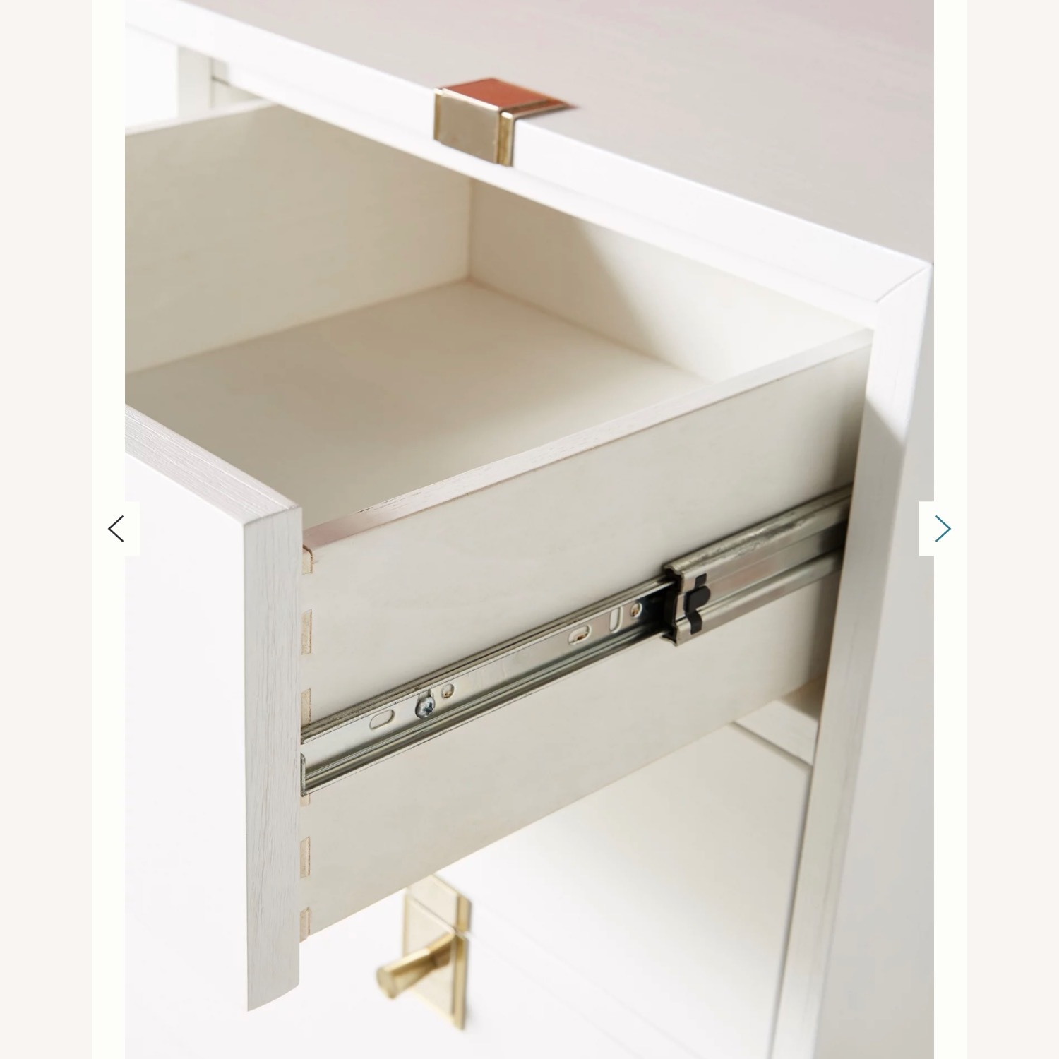 Anthropologie Ingram 7-Drawer Dresser White Wood - image-5