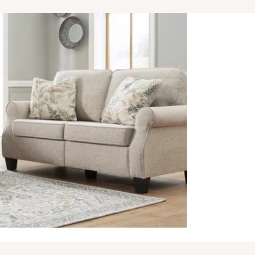Used Ashley Alessio Loveseat W Pillows for sale on AptDeco