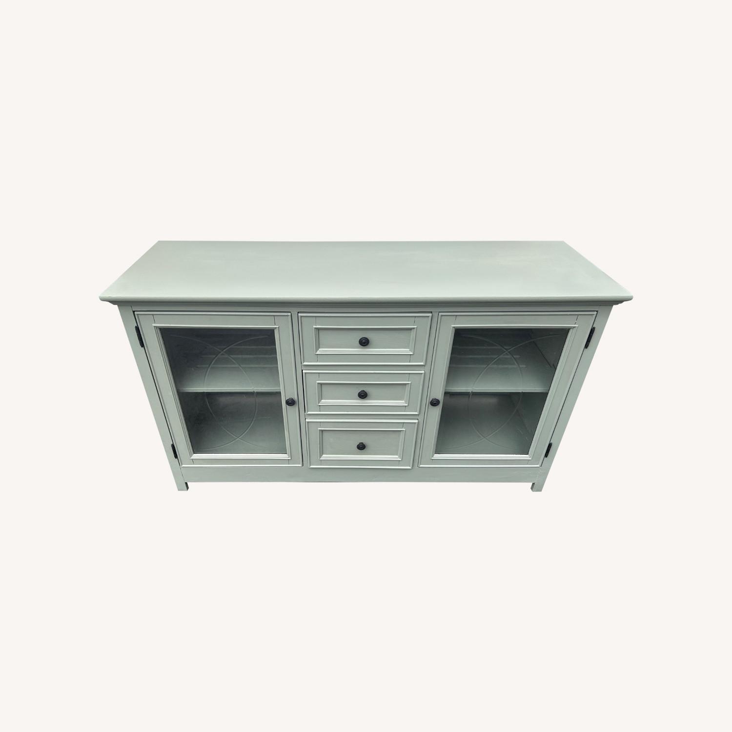 Solid Wood Buffet Cabinet - image-0