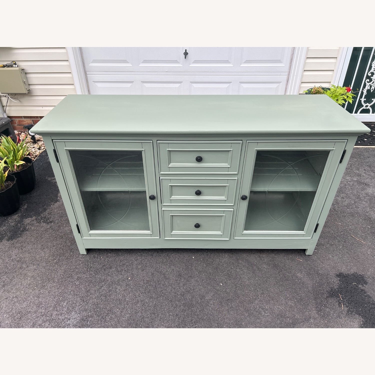 Solid Wood Buffet Cabinet - image-13