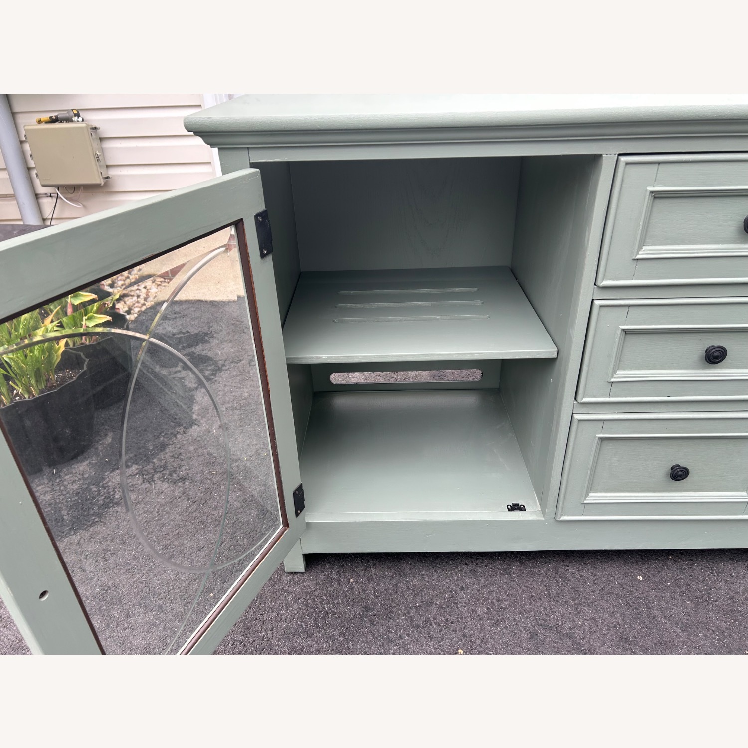 Solid Wood Buffet Cabinet - image-20