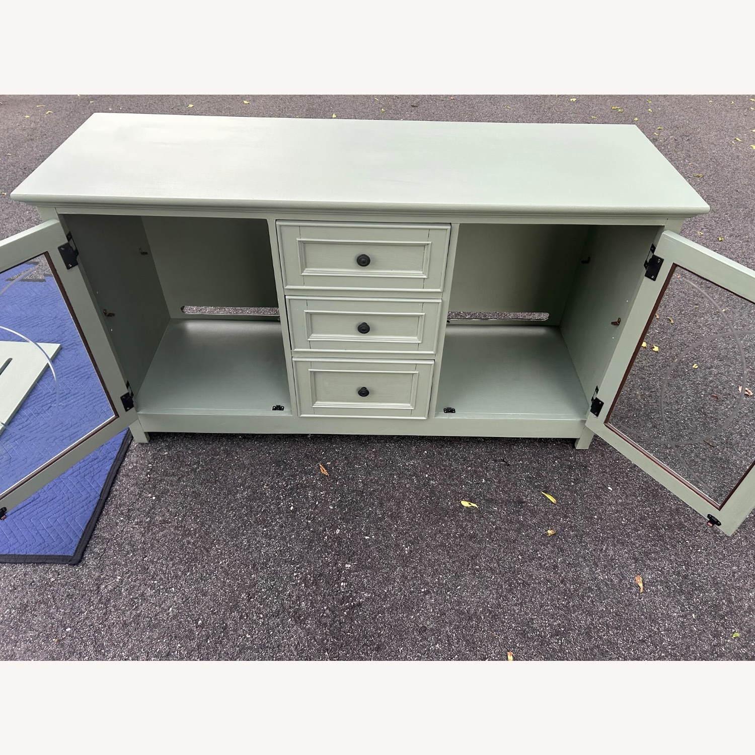 Solid Wood Buffet Cabinet - image-8