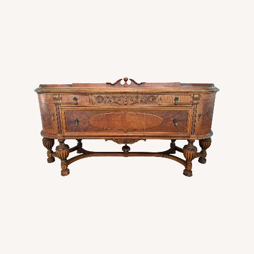 Used Antique Tudor Revival Sideboard for sale on AptDeco