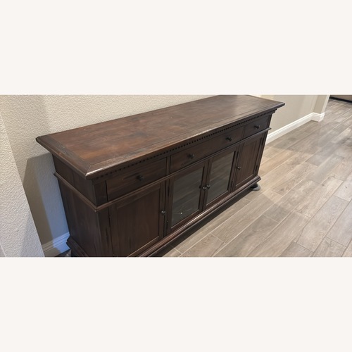 Used Brown Entertainment Stand for sale on AptDeco
