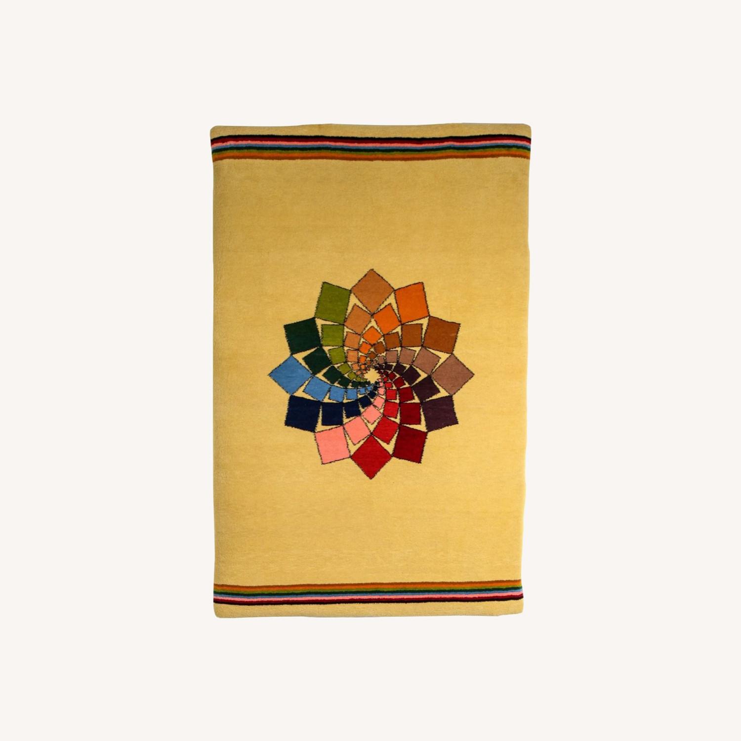 Royal Knotted Carpet 100% Naturally Dyed Wool - image-0