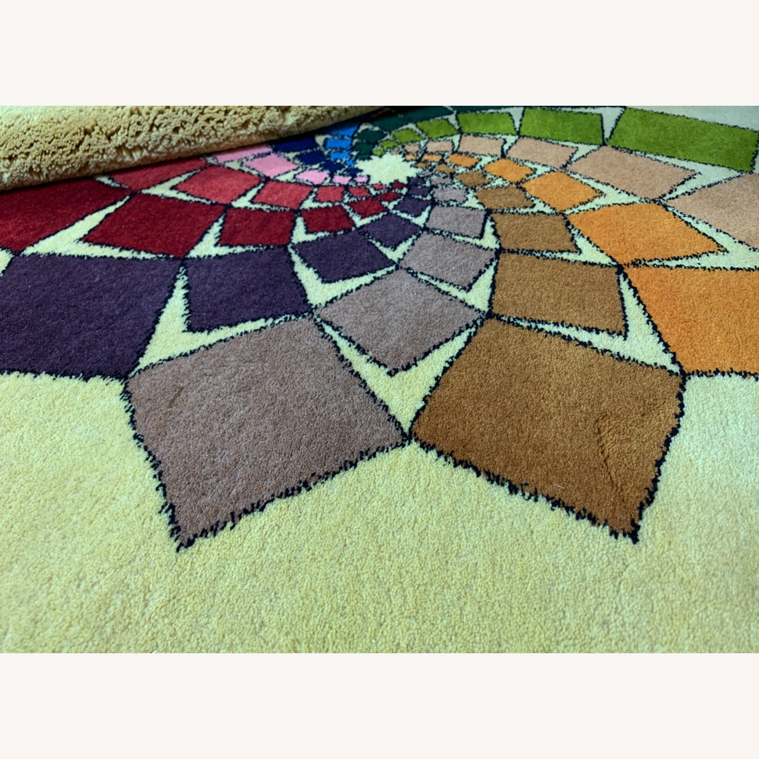 Royal Knotted Carpet 100% Naturally Dyed Wool - image-5