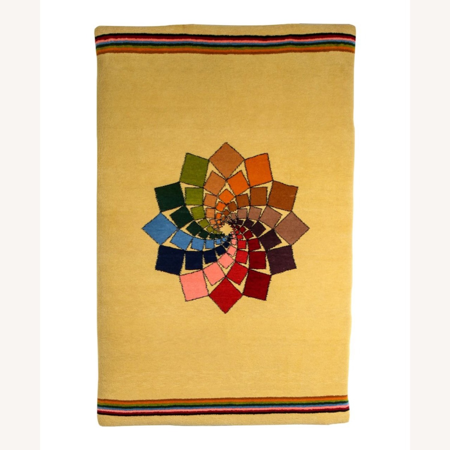 Royal Knotted Carpet 100% Naturally Dyed Wool - image-1